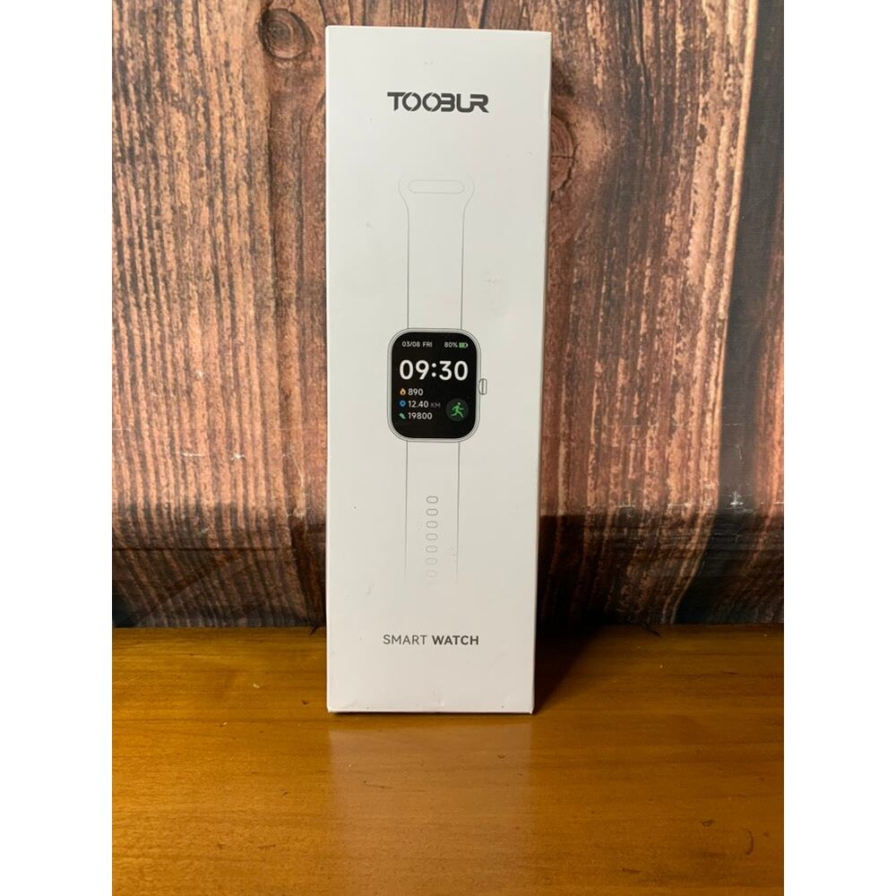 TOOBUR Smart‎ Watch Purple 1.91in Touchscreen IP68 Bluetooth